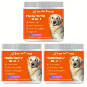 360 Chews - 3 Pack (3 x 180g/6.35oz)- TenderTouch Multivitamin Dog Supplement