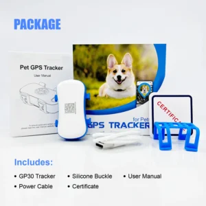 GPS Pet Tracker for Pets Built-in IoT Sim WiFi