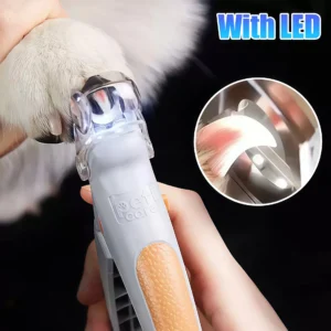 Professional Pet Nail Clipper Scissors With LED Light