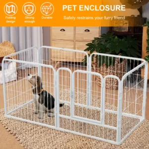 6 Panels Pet Foldable Fence