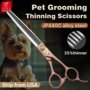 Fenice 7.5inch Steel pet grooming thinner scissors