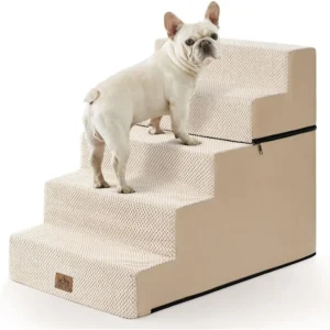 5 Tier Removable Pet Stairs 23.6" H Non-Slip