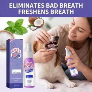Natural Pet Breath Freshening Spray