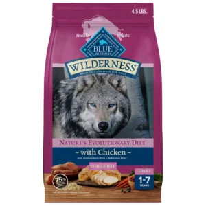 Dry Dog Food with Chicken and Wholesome Grains 4.5 lbs